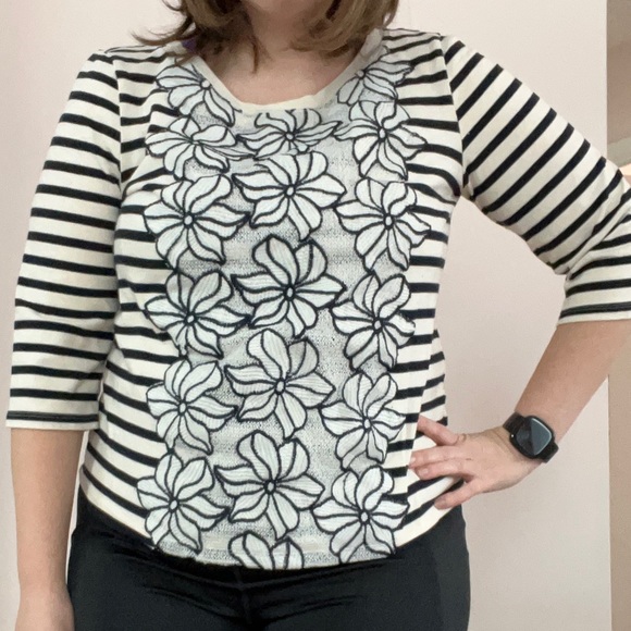 ANTHROPOLOGIE embroidered top - Picture 2 of 4